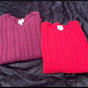 💐2 St John’s Bay sweaters💐